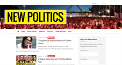 Desktop Screenshot of newpolitics.com.au